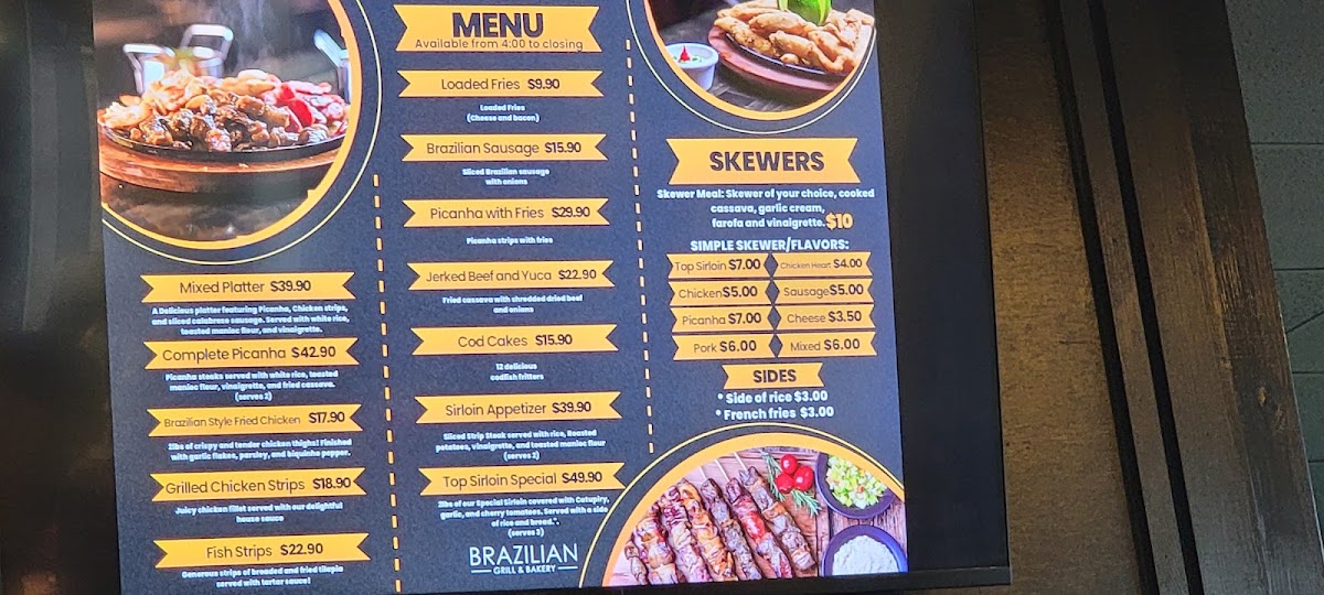 Brazilian Grill & Bakery Menu - Image 3